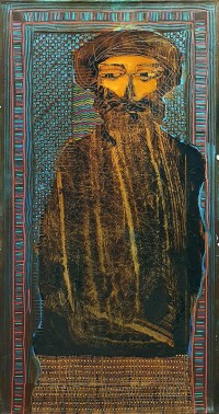 Akram Dost Baloch, 16 x 31 Inch, Oil on Canvas, Figurative Painting, AC-ABD-094